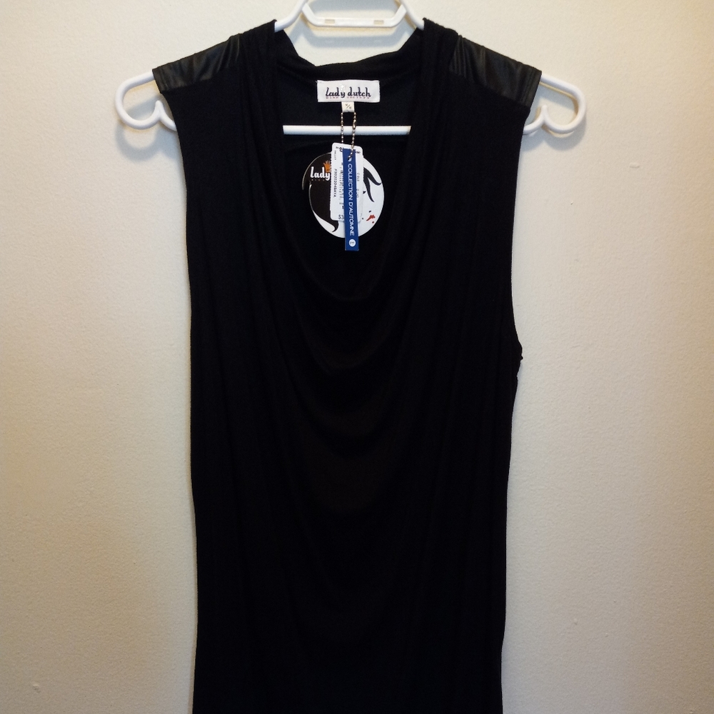 ☀ NWT Lady Dutch High Society black women's tank top size M